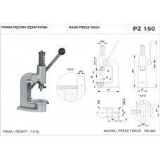 Ручной рычажный пресс PZ 150